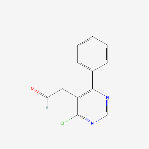 2-(4-chloro-6-phenylpyrimidin-5-yl)acetaldehyde (CAS: 1456534-47-6) - Related Chemical Product
