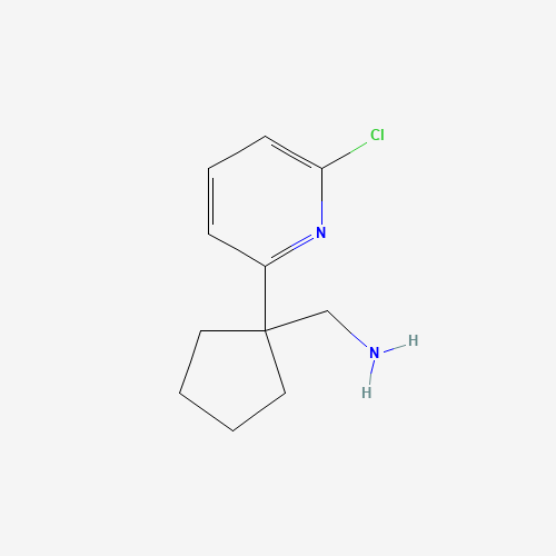 [1-(6-chloropyridin-2-yl)cyclopentyl]methanamine (CAS: 1195178-45-0) - Related Chemical Product