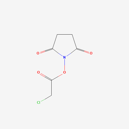(2,5-dioxopyrrolidin-1-yl) 2-chloroacetate (CAS: 27243-15-8) - Chemical Structure and Molecular Formula 