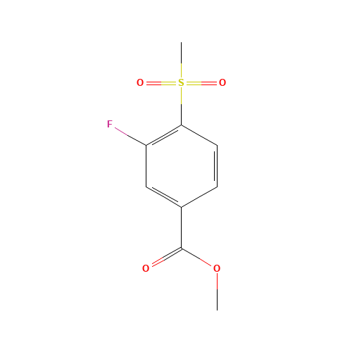 methyl 3-fluoro-4-methylsulfonylbenzoate (CAS: 1215074-49-9) - Related Chemical Product