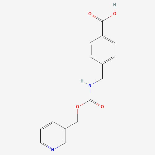 4-[(pyridin-3-ylmethoxycarbonylamino)methyl]benzoic acid (CAS: 241809-79-0) - Related Chemical Product