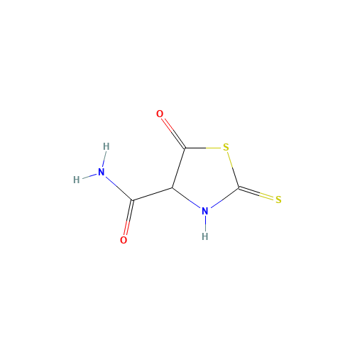 5-oxo-2-sulfanylidene-1,3-thiazolidine-4-carboxamide (CAS: 533885-58-4) - Related Chemical Product