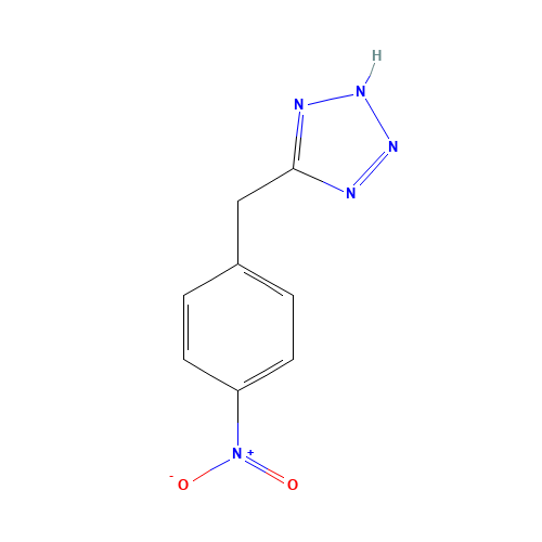 5-[(4-nitrophenyl)methyl]-2H-tetrazole (CAS: 131090-44-3) - Related Chemical Product
