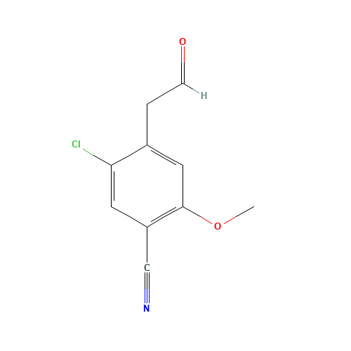 5-chloro-2-methoxy-4-(2-oxoethyl)benzonitrile (CAS: 1374357-80-8) - Related Chemical Product