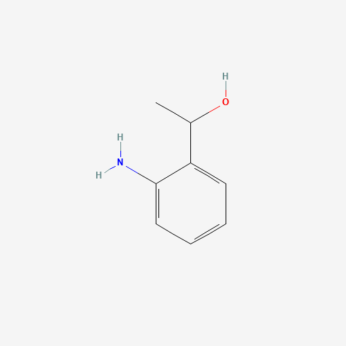 1-(2-aminophenyl)ethanol (CAS: 10517-50-7) - Chemical Structure and Molecular Formula 