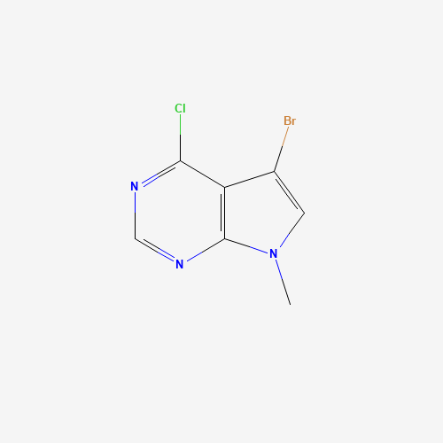 5-bromo-4-chloro-7-methylpyrrolo[2,3-d]pyrimidine (CAS: 1266343-30-9) - Related Chemical Product