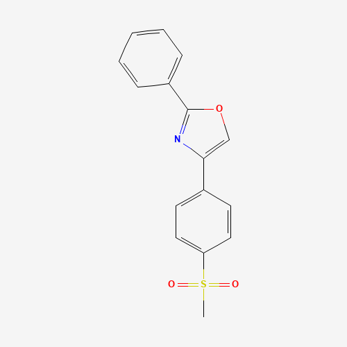 4-(4-methylsulfonylphenyl)-2-phenyl-1,3-oxazole (CAS: 1207747-15-6) - Related Chemical Product