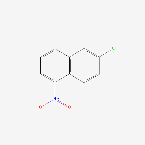 6-chloro-1-nitronaphthalene (CAS: 38396-29-1) - Chemical Structure and Molecular Formula 