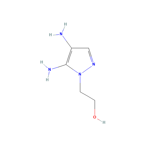 2-(4,5-diaminopyrazol-1-yl)ethanol (CAS: 155601-17-5) - Related Chemical Product