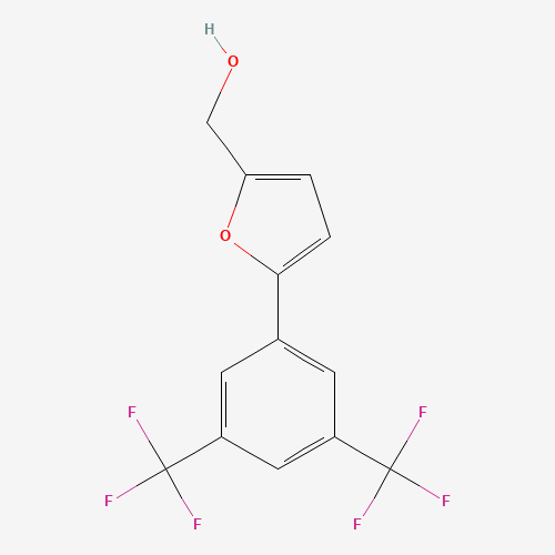 [5-[3,5-bis(trifluoromethyl)phenyl]furan-2-yl]methanol (CAS: 424803-19-0) - Related Chemical Product