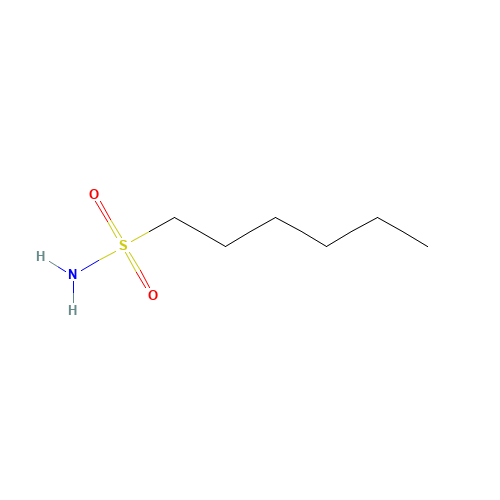 hexane-1-sulfonamide (CAS: 3144-11-4) - Chemical Structure and Molecular Formula 