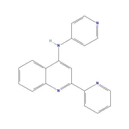 2-pyridin-2-yl-N-pyridin-4-ylquinolin-4-amine (CAS: 1303557-18-7) - Related Chemical Product