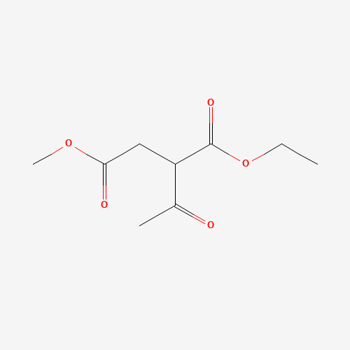 1-O-ethyl 4-O-methyl 2-acetylbutanedioate (CAS: 344306-32-7) - Chemical Structure and Molecular Formula 