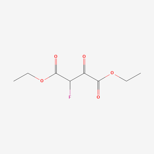 diethyl 2-fluoro-3-oxobutanedioate (CAS: 392-58-5) - Chemical Structure and Molecular Formula 