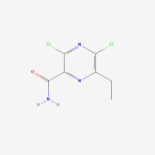 3,5-dichloro-6-ethylpyrazine-2-carboxamide (CAS: 313340-08-8) - Related Chemical Product