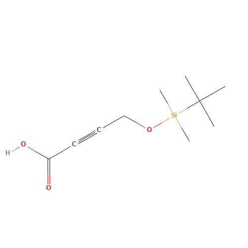 4-[tert-butyl(dimethyl)silyl]oxybut-2-ynoic acid (CAS: 102245-65-8) - Related Chemical Product