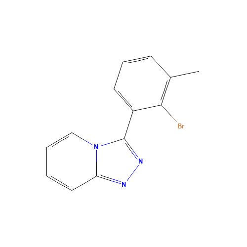 3-(2-bromo-3-methylphenyl)-[1,2,4]triazolo[4,3-a]pyridine (CAS: 1319196-83-2) - Related Chemical Product