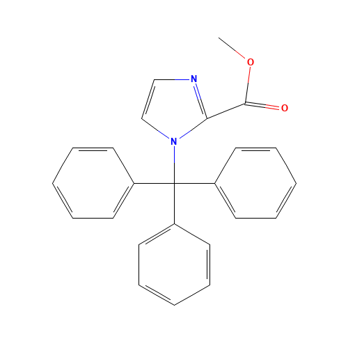 methyl 1-tritylimidazole-2-carboxylate (CAS: 102210-86-6) - Related Chemical Product