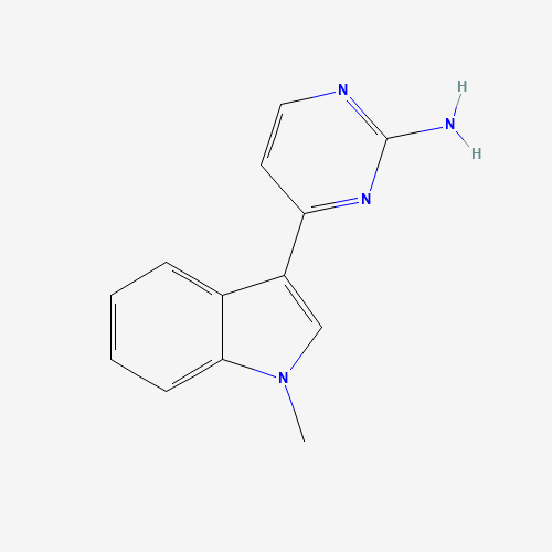 4-(1-methylindol-3-yl)pyrimidin-2-amine (CAS: 199865-36-6) - Related Chemical Product