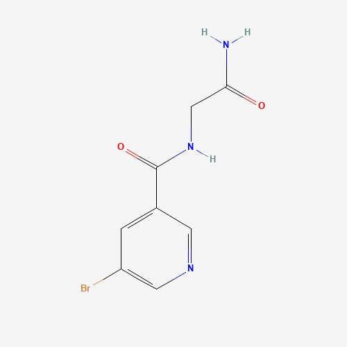 N-(2-amino-2-oxoethyl)-5-bromopyridine-3-carboxamide (CAS: 1248192-48-4) - Related Chemical Product
