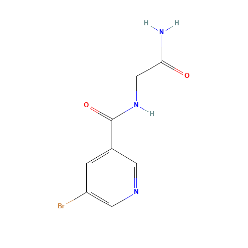 N-(2-amino-2-oxoethyl)-5-bromopyridine-3-carboxamide (CAS: 1248192-48-4) - Related Chemical Product
