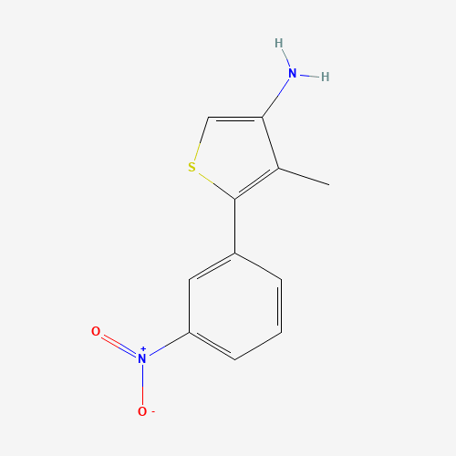 4-methyl-5-(3-nitrophenyl)thiophen-3-amine (CAS: 1000409-47-1) - Related Chemical Product