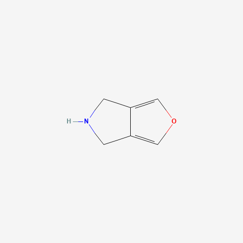5,6-dihydro-4H-furo[3,4-c]pyrrole (CAS: 185065-52-5) - Chemical Structure and Molecular Formula 
