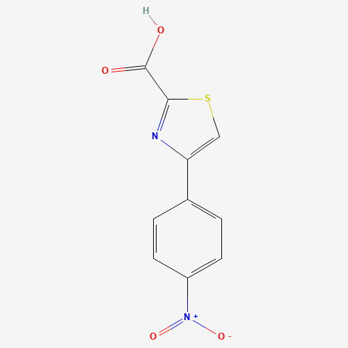 4-(4-nitrophenyl)-1,3-thiazole-2-carboxylic acid (CAS: 4415-05-8) - Related Chemical Product