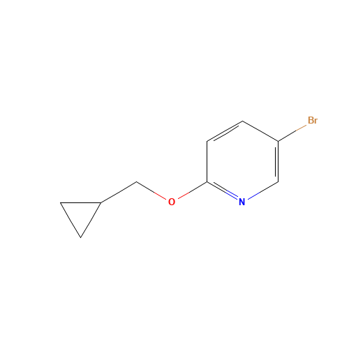 5-bromo-2-(cyclopropylmethoxy)pyridine (CAS: 494772-02-0) - Related Chemical Product