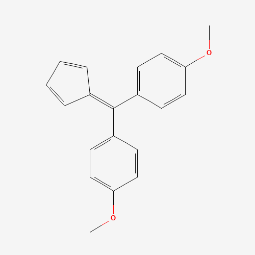 1-[cyclopenta-2,4-dien-1-ylidene-(4-methoxyphenyl)methyl]-4-methoxybenzene (CAS: 15972-55-1) - Related Chemical Product