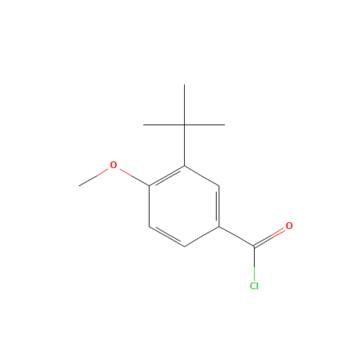 3-tert-butyl-4-methoxybenzoyl chloride (CAS: 104224-76-2) - Related Chemical Product