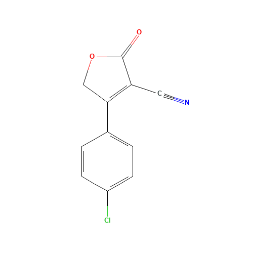 3-(4-chlorophenyl)-5-oxo-2H-furan-4-carbonitrile (CAS: 39561-83-6) - Related Chemical Product