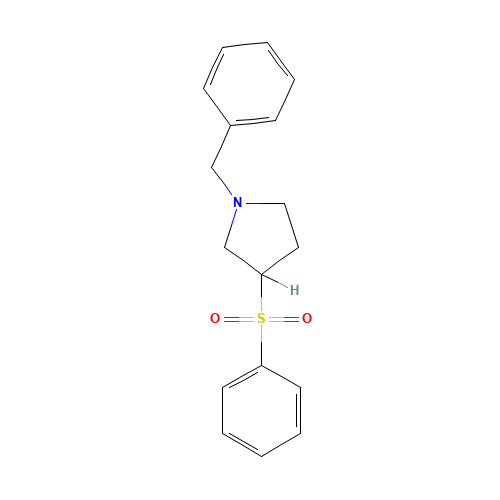 3-(benzenesulfonyl)-1-benzylpyrrolidine (CAS: 101767-83-3) - Related Chemical Product