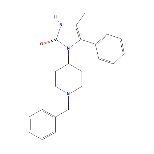 3-(1-benzylpiperidin-4-yl)-5-methyl-4-phenyl-1H-imidazol-2-one (CAS: 164393-10-6) - Related Chemical Product