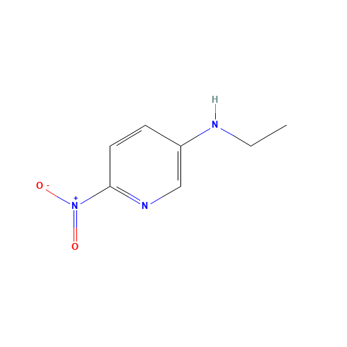 N-ethyl-6-nitropyridin-3-amine (CAS: 883987-90-4) - Chemical Structure and Molecular Formula 
