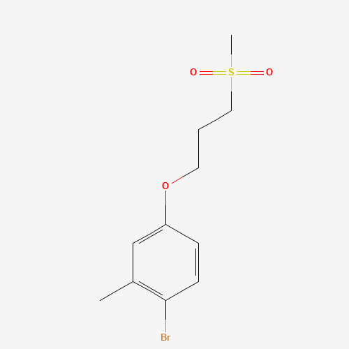 1-bromo-2-methyl-4-(3-methylsulfonylpropoxy)benzene (CAS: 1430233-00-3) - Related Chemical Product