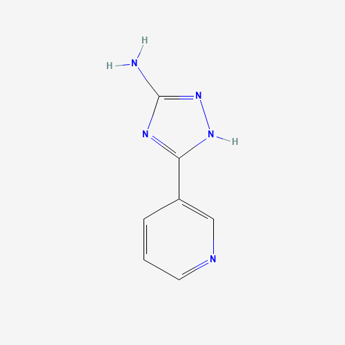 5-pyridin-3-yl-1H-1,2,4-triazol-3-amine (CAS: 35607-27-3) - Related Chemical Product