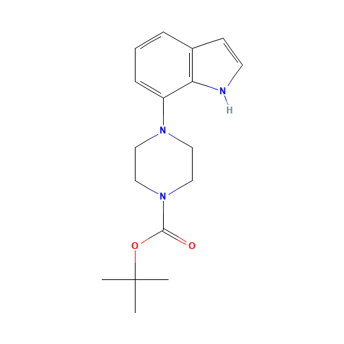 tert-butyl 4-(1H-indol-7-yl)piperazine-1-carboxylate (CAS: 444620-75-1) - Related Chemical Product