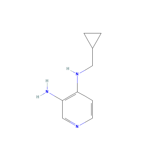 4-N-(cyclopropylmethyl)pyridine-3,4-diamine (CAS: 1040043-50-2) - Related Chemical Product