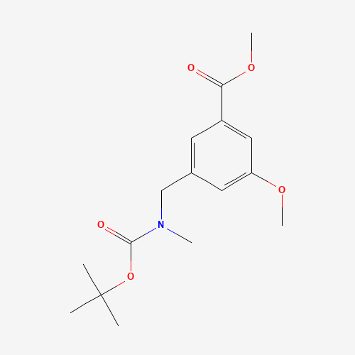 methyl 3-methoxy-5-[[methyl-[(2-methylpropan-2-yl)oxycarbonyl]amino]methyl]benzoate (CAS: 1552310-80-1) - Related Chemical Product