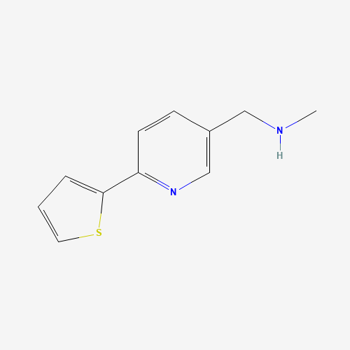 N-methyl-1-(6-thiophen-2-ylpyridin-3-yl)methanamine (CAS: 886851-41-8) - Related Chemical Product