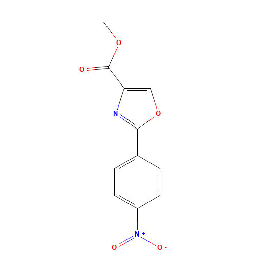 methyl 2-(4-nitrophenyl)-1,3-oxazole-4-carboxylate (CAS: 1171126-87-6) - Related Chemical Product