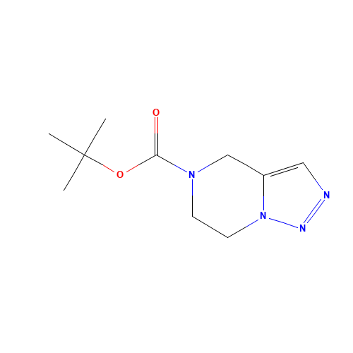 tert-butyl 6,7-dihydro-4H-triazolo[1,5-a]pyrazine-5-carboxylate (CAS: 1245782-69-7) - Related Chemical Product