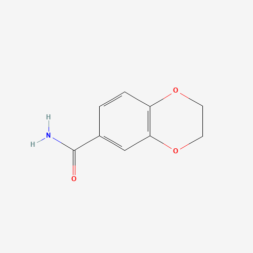 2,3-dihydro-1,4-benzodioxine-6-carboxamide (CAS: 299169-62-3) - Chemical Structure and Molecular Formula 