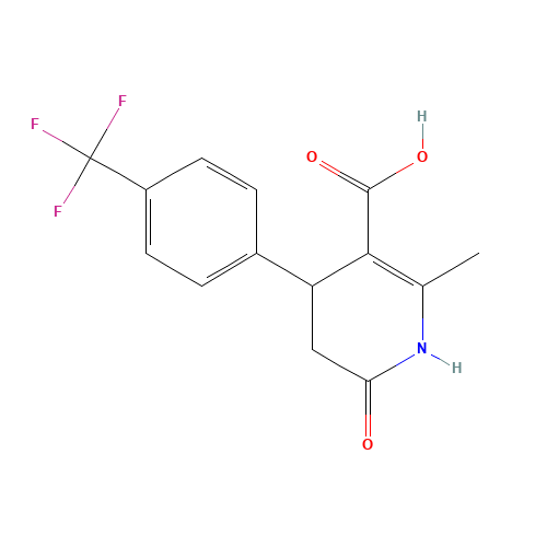 6-methyl-2-oxo-4-[4-(trifluoromethyl)phenyl]-3,4-dihydro-1H-pyridine-5-carboxylic acid (CAS: 864082-33-7) - Related Chemical Product