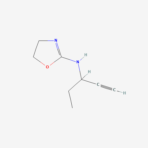 N-pent-1-yn-3-yl-4,5-dihydro-1,3-oxazol-2-amine (CAS: 1192966-76-9) - Related Chemical Product