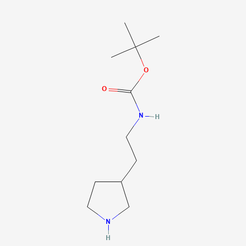 tert-butyl N-(2-pyrrolidin-3-ylethyl)carbamate (CAS: 169750-93-0) - Related Chemical Product