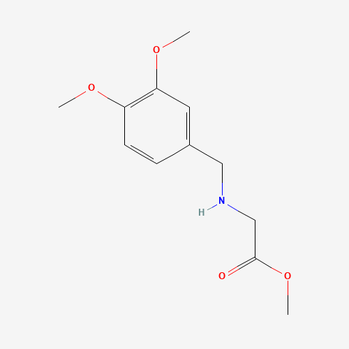 methyl 2-[(3,4-dimethoxyphenyl)methylamino]acetate (CAS: 35005-67-5) - Related Chemical Product