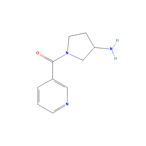 (3-aminopyrrolidin-1-yl)-pyridin-3-ylmethanone (CAS: 1247665-20-8) - Related Chemical Product