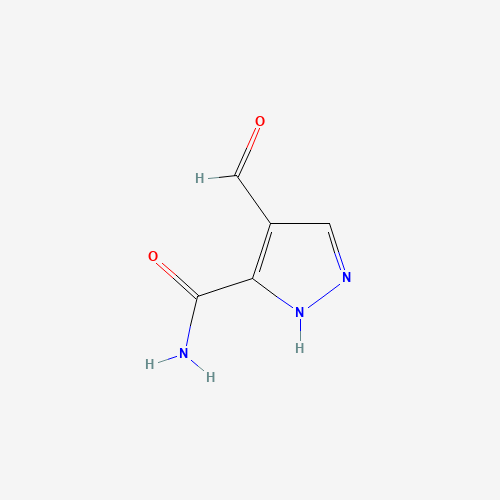 4-formyl-1H-pyrazole-5-carboxamide (CAS: 84999-41-7) - Related Chemical Product